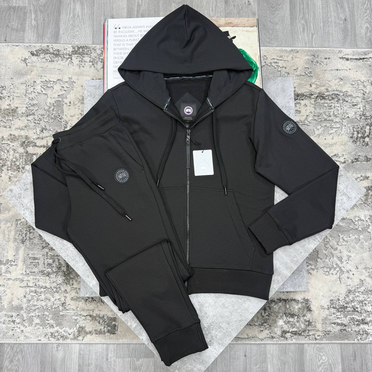 CG HURON BLACK LABEL TRACKSUIT - BLACK