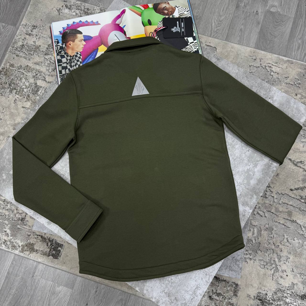 MNCLR GRENOBLE OVERSHIRT - OLIVE