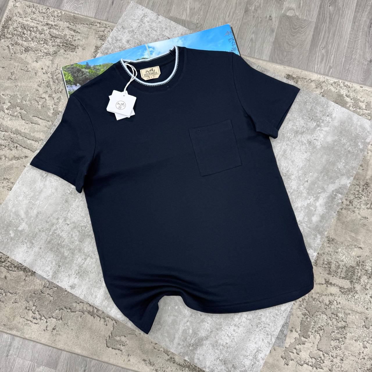 H TSHIRT - NAVY