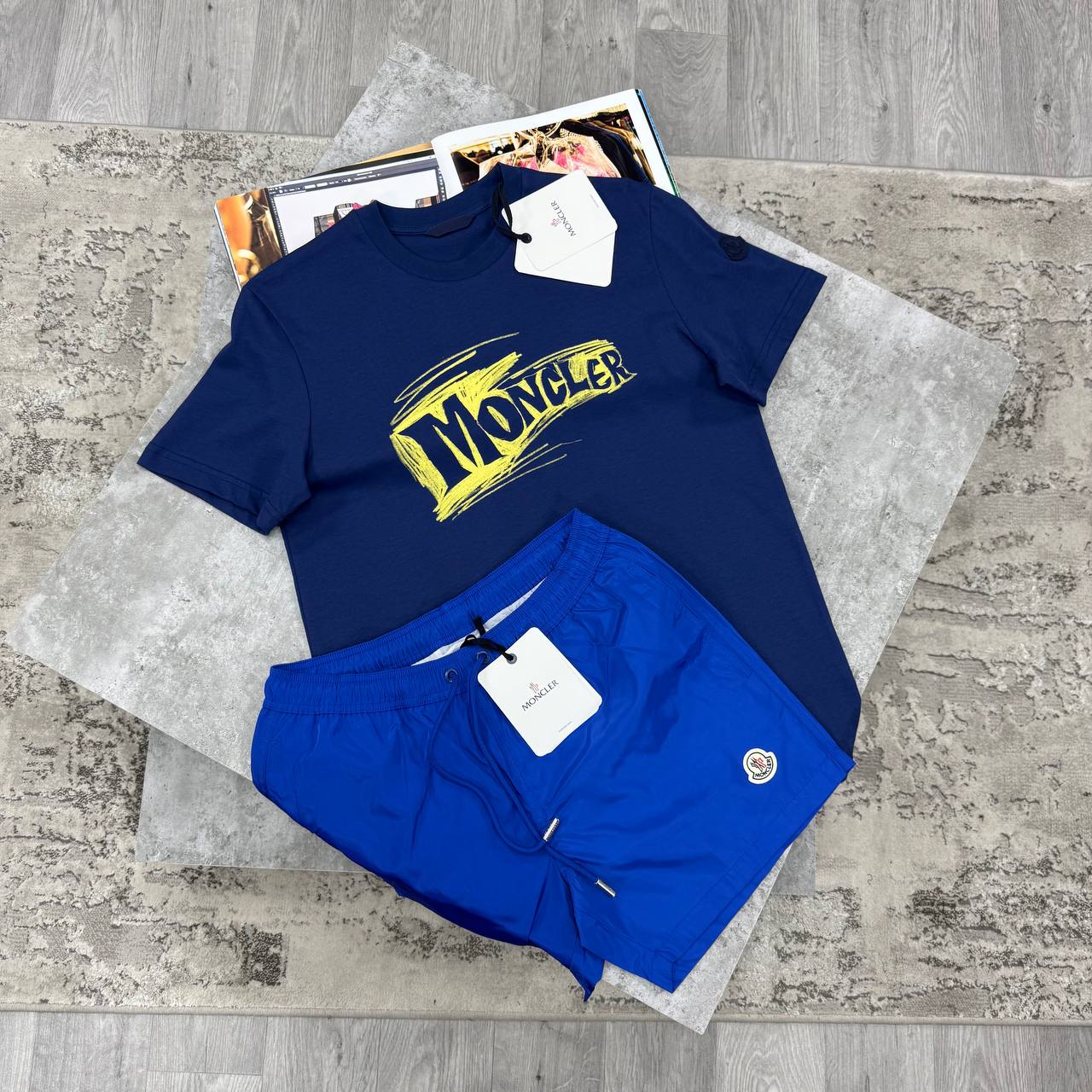 MNCLR T SHIRT - BLUE