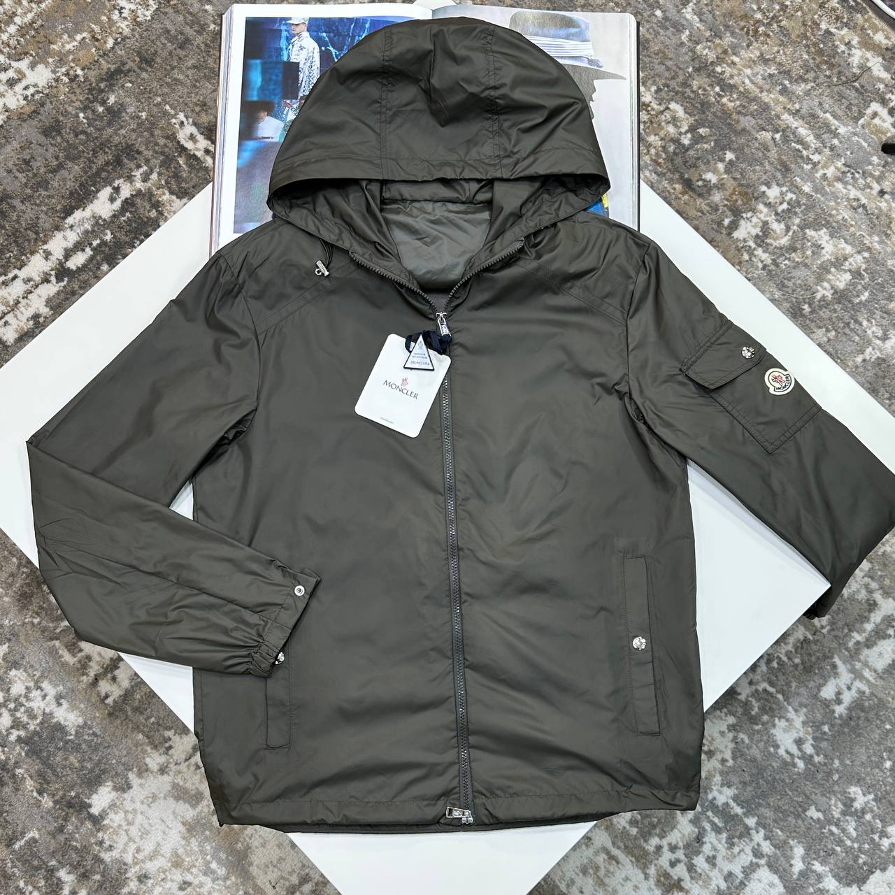 MNCLR ETIACHE WIND JACKET - CHARCOAL