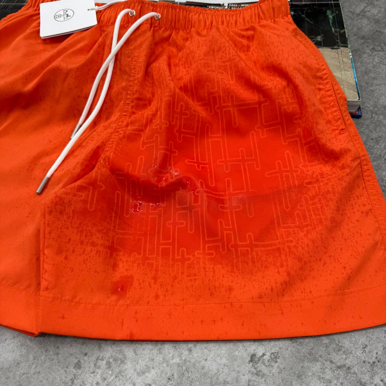 H SWIM SHORTS - ORANGE