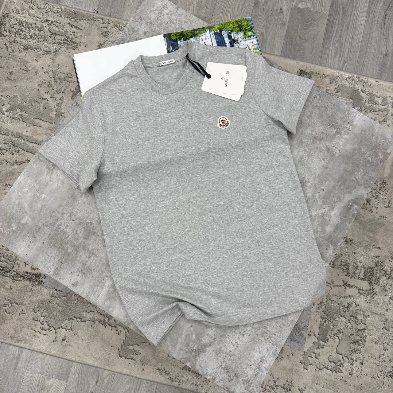 MNCLR LOGO TSHIRT - GREY
