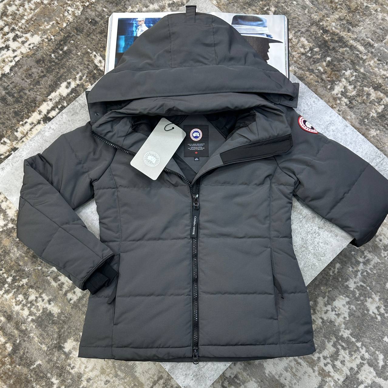 CG WOMEN CHELSEA PARKA - ANTHRACITE