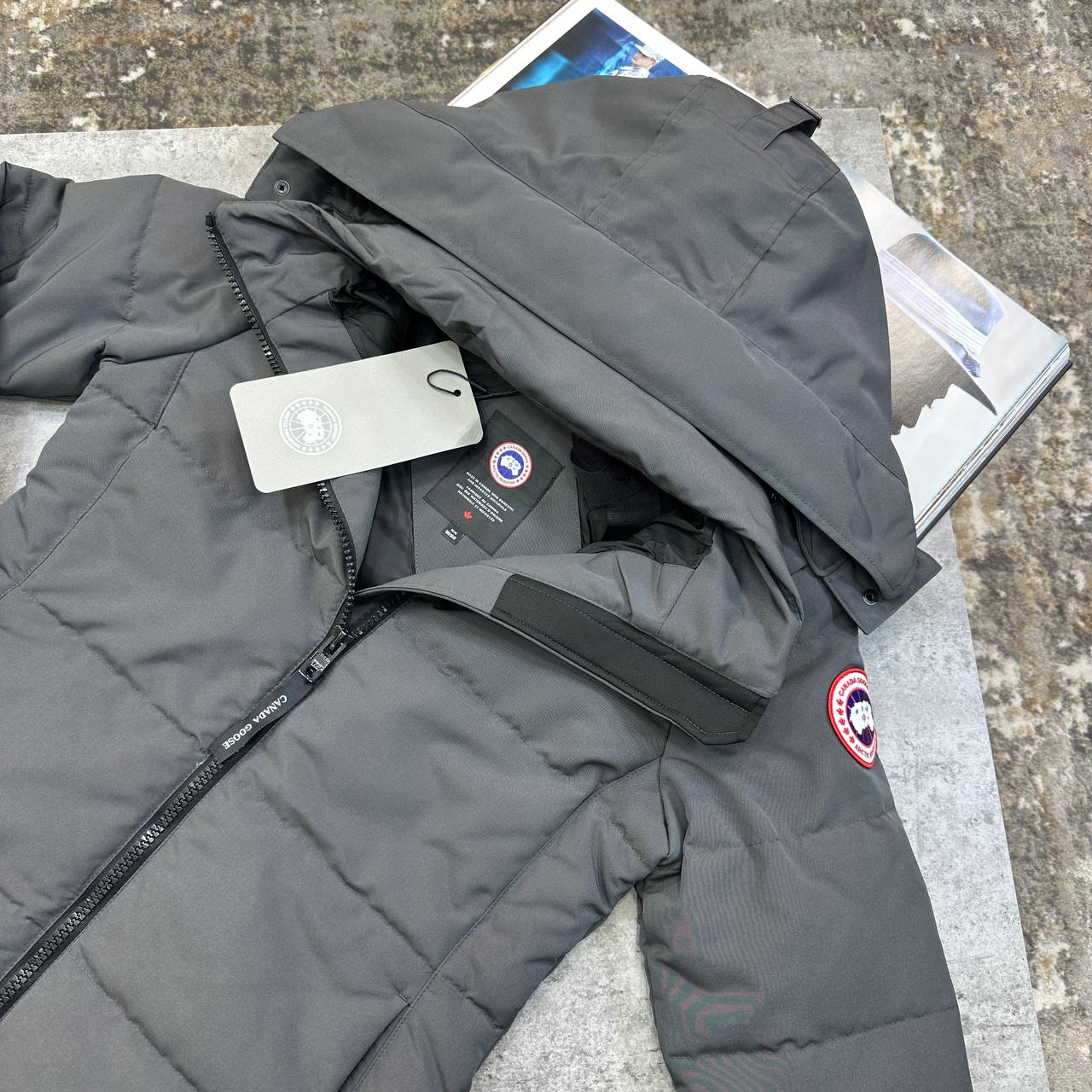 CG WOMEN CHELSEA PARKA - ANTHRACITE